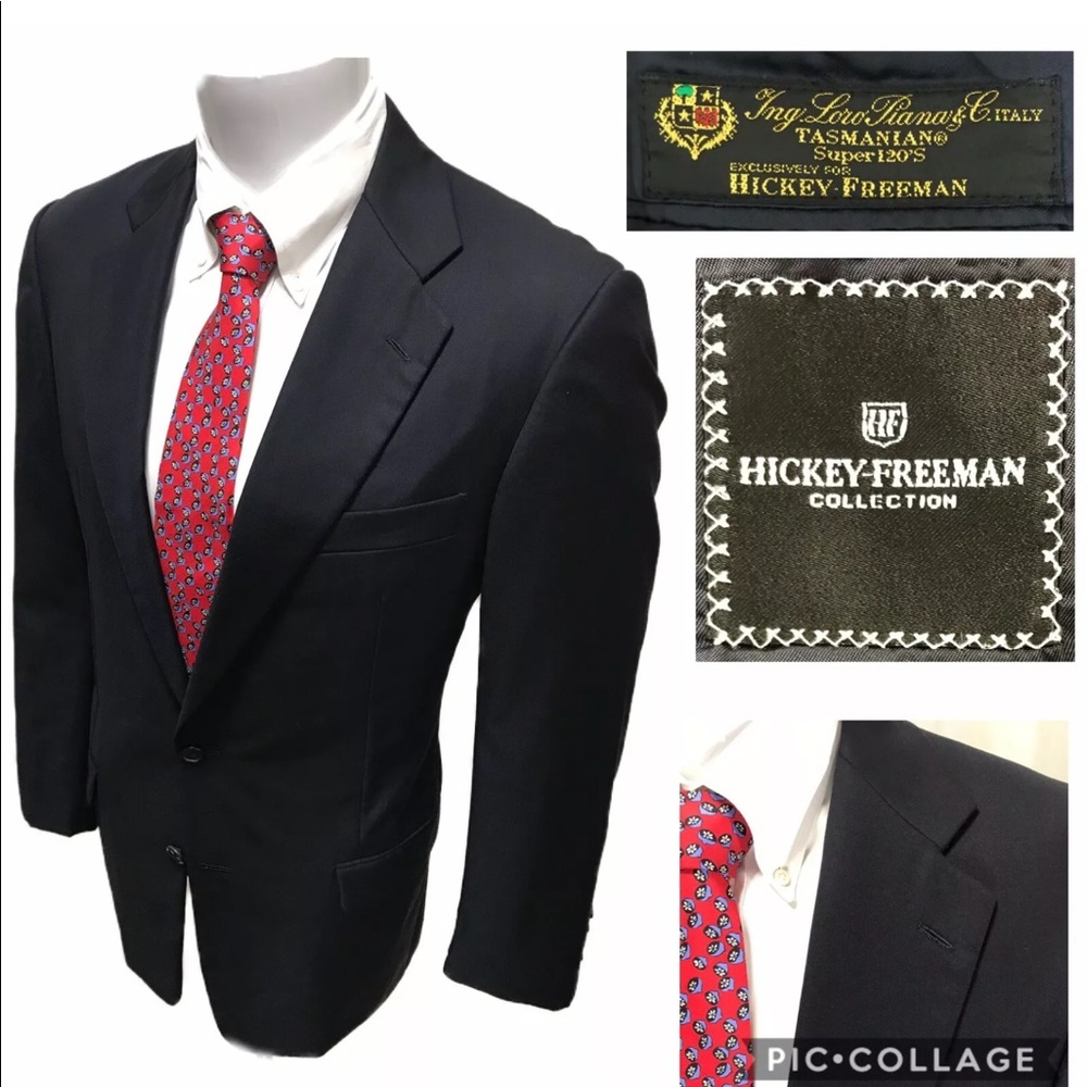 Hickey Freeman collection blazer wool piana 120s